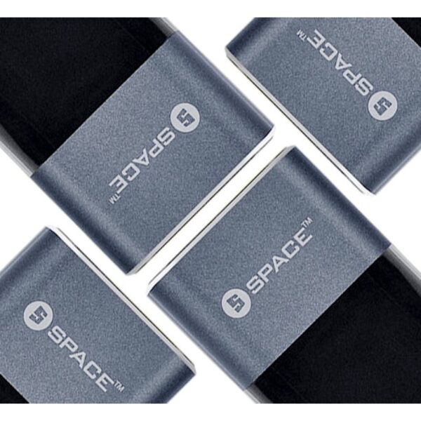 SPACE WC-10 Metal Series Dual Port USB 2.4A Wall Charger with Micro USB Cable - Image 2