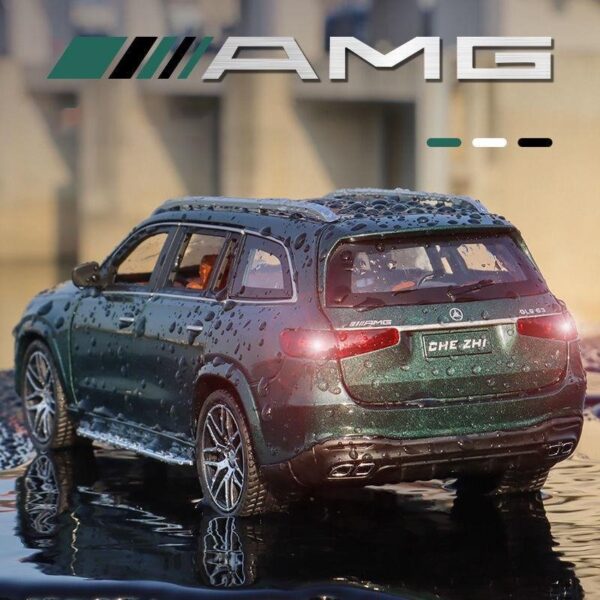 Simulation Model of Mercedes-Benz GLS AMG G63 1/24 Alloy Die Casting Car - Image 2