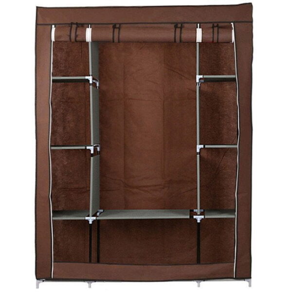 3 Layer Storage Wardrobe Model 88130 Shelf Rack Fancy And Foldable - Image 3