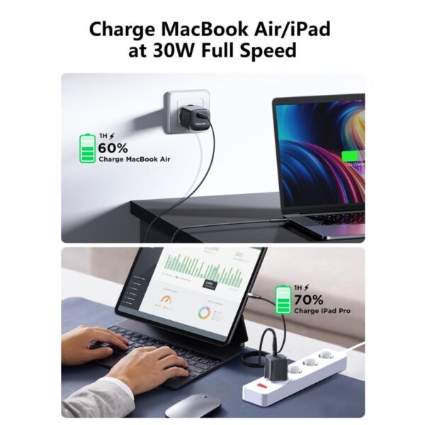 Joyroom JR-TCF07EU 30W PD Super Fast Charger – Compact and Powerful USB-C Adapter - Image 9