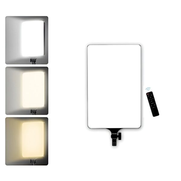 RL-16 Studio LED Rectangular Light Panel – Adjustable Color Temperature & Brightness with Remote Control - Image 3