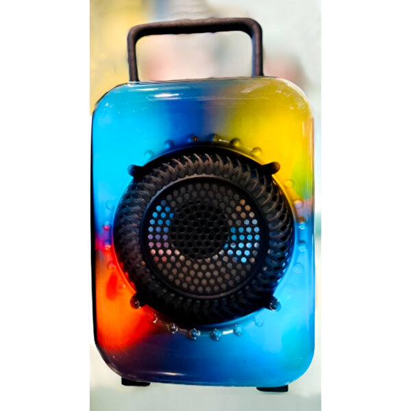 GTS-1867 Mini Portable 3-Inch Rechargeable Wireless Speaker with Flame Lighting Effect - Image 6