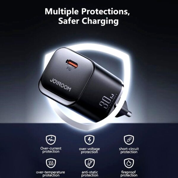 Joyroom JR-TCF07EU 30W PD Super Fast Charger – Compact and Powerful USB-C Adapter