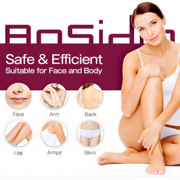 Bosidin D1011 IPL Laser Hair Removal Kit - Image 7