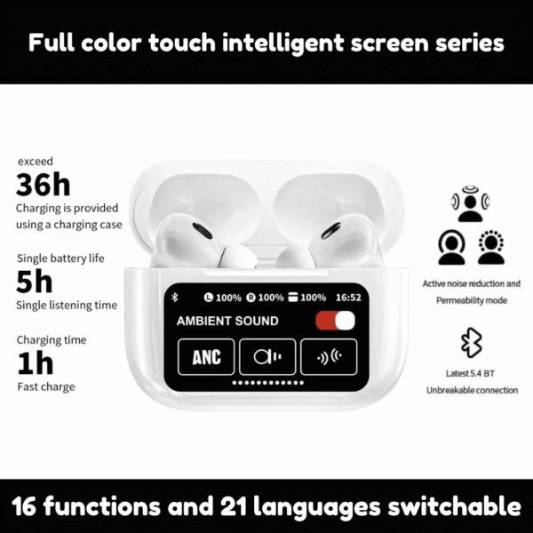 A9 Pro smart touch screen Wireless AirPods