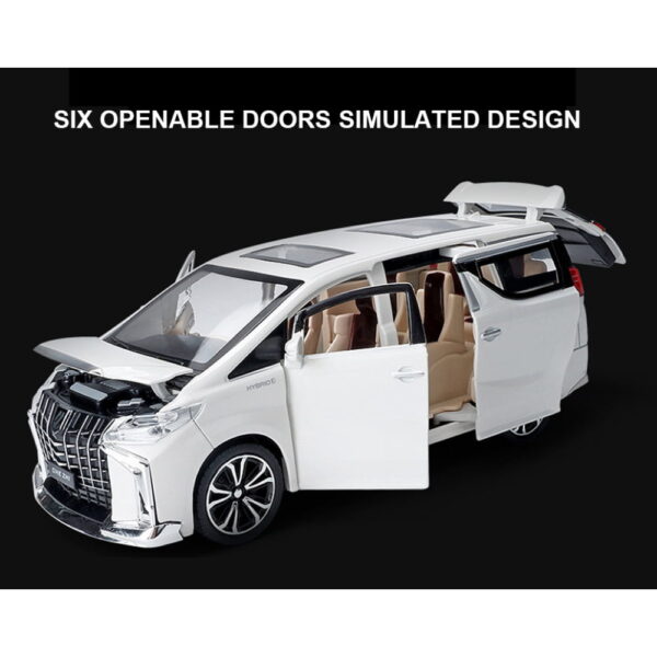 Dynamic Drive Explorer Alphard Feature-Packed Die-Cast Metal Model Car With Light And Sound - Image 4