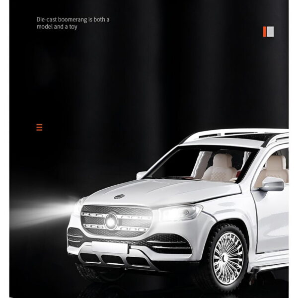Mercedes-Benz GLS 580 SUV 1/24 Alloy Model Die-Cast Car Toy - Image 2