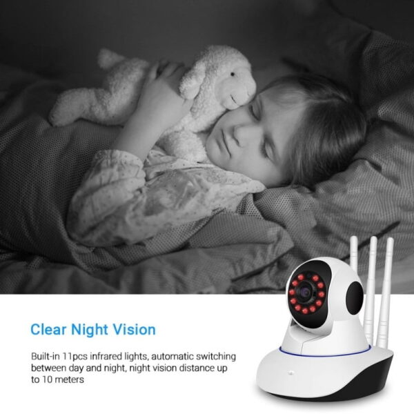 HD 1080P WiFi IP Camera with Night Vision, Smart Auto Tracking - Image 7