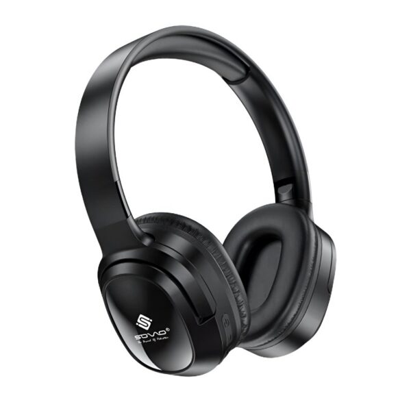 SOVO SHP-550 Crazy Bass Series Wireless Bluetooth 5.3 Headphones – ANC, Foldable Design, HD Sound, Soft Earpads - Image 4