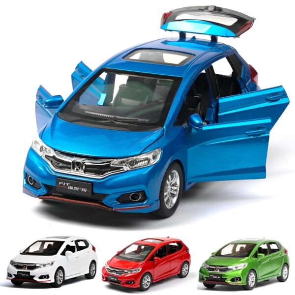 1:32 Premium Honda Fit GK-5 Die-Cast Model Alloy Car Toy - Image 2