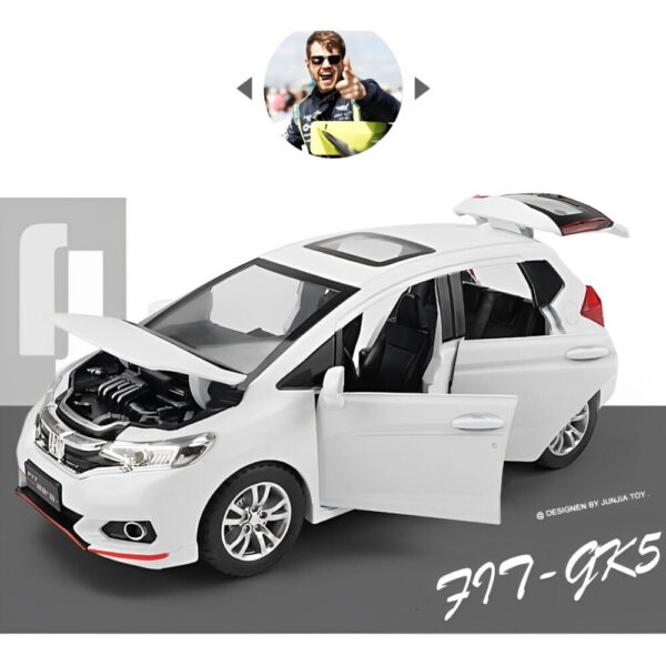 1:32 Premium Honda Fit GK-5 Die-Cast Model Alloy Car Toy - Image 8