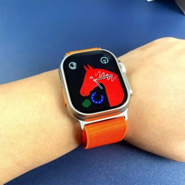 S9 Ultra Smart Watch - 3 Straps - 2.02" HD Big Screen Display - Wireless Charging - Bluetooth Call Smartwatch for Men Women - Latest Model - Image 4