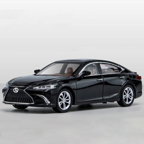 Lexus ES300 Diecasts Alloy Model Six Doors Open Metal Pull Back Vehicles Sound and Light Car - Image 8