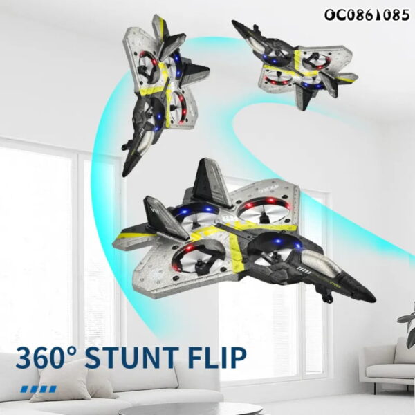 V17 2.4GHz 6CH EPP Remote Control Gravity Sensing 4 Motor Aircraft - Image 2