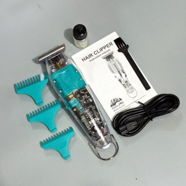 Daling DL-1631 Full Transparent Visible Body LED Dispaly Hair Trimmer - Image 8