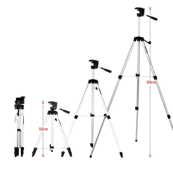 330A Multi-Functional Professional Lightweight Portable Tripod Stand For Mobile Phones And Cameras - Image 7