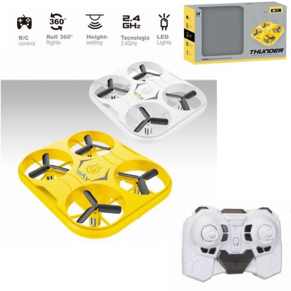 2.4GHz X53 Mini Four-Axis Remote Control Quadcopter Drone With 360 degree Movements and LED Lights - Image 3