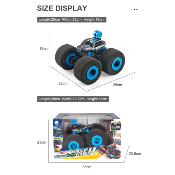 2.4G Remote Control Water Spray Stunt Car - Image 7