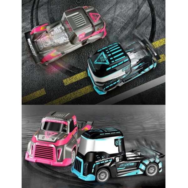 2.4G RC High Speed 4WD Racing Trailer Truck - Image 6