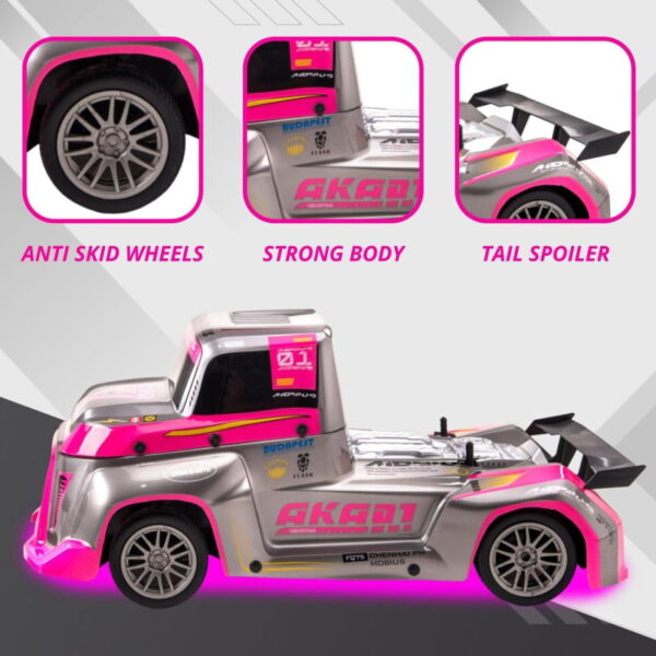 2.4G RC High Speed 4WD Racing Trailer Truck - Image 4