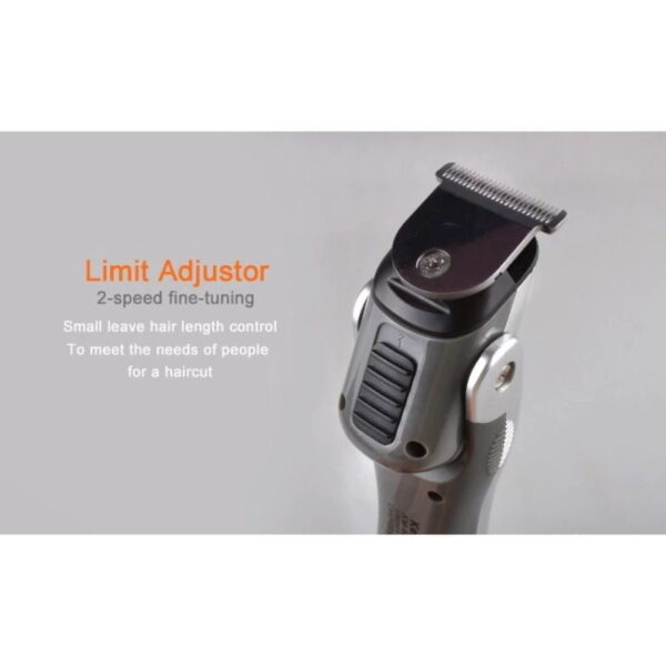Kemei 680A Multifunction New Cutter Electric Rechargeable Hair Trimmer Shaver Cordless Adjustable Clipper - Image 5