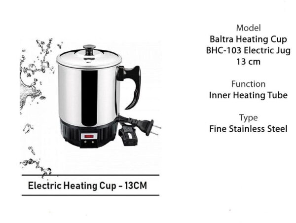 13cm High Quality Electric Heating Cup Kettle For Office Home - Image 3