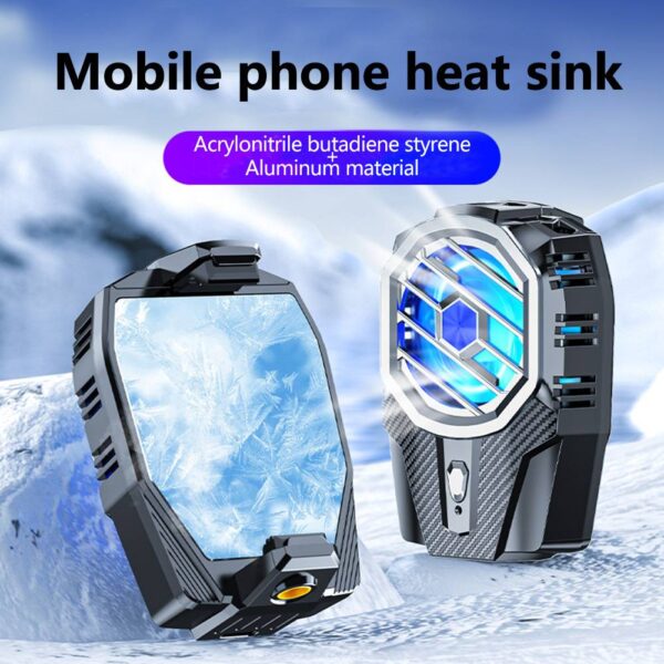 X91 Mobile Phone Cooler With Semiconductor Refrigeration Cooling Fan