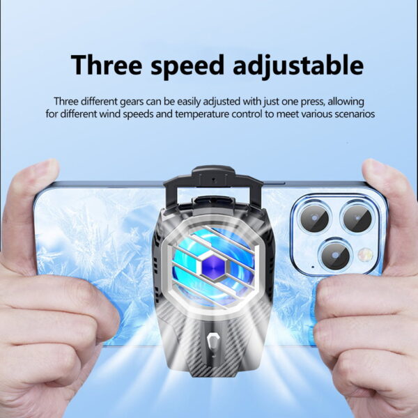X91 Mobile Phone Cooler With Semiconductor Refrigeration Cooling Fan - Image 7