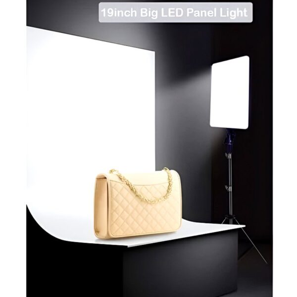 RL-19 Studio LED Rectangular Light Panel – Adjustable Color Temperature & Brightness with Remote Control - Image 10