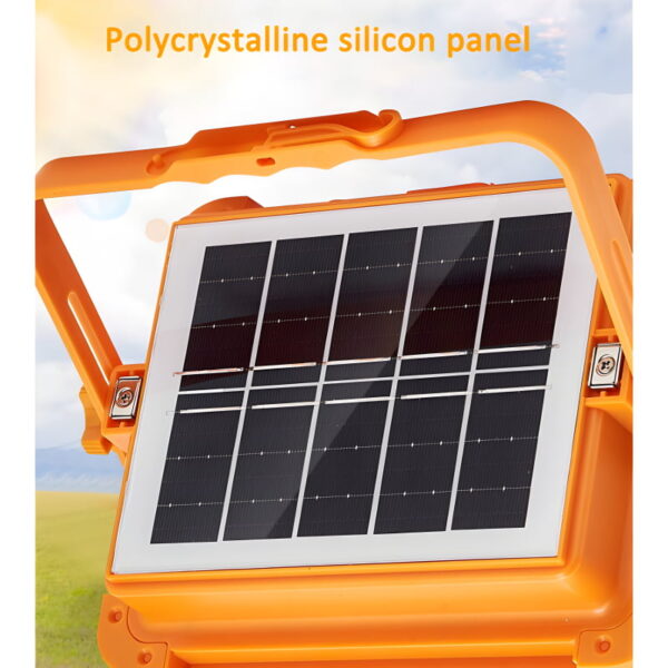 X8 Multifunctional Portable 1000W Solar LED Street Light High-Quality Rechargeable Off-Grid Private Lighting Solution - Image 7