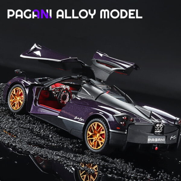 Pagani Huayra Alloy Sports Model Simulation Diecast Car - Image 6