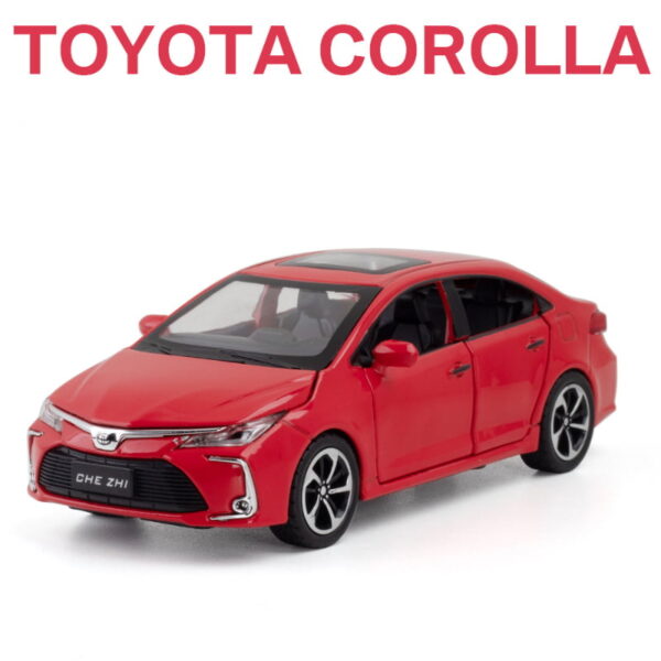 Toyota Corolla Alloy Car Metal Collection Model Die-Cast Toy Car - Image 6