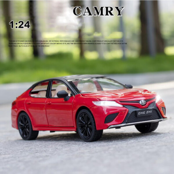 Toyota Camry Die casts & Metal Car Model Pull Back with Sound and Light - Image 5