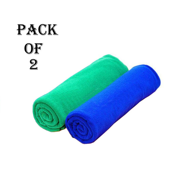 Pack Of 2 Pcs – 135*70cm Microfiber Bath Towels, Super Absorbent And Soft Care Towels - Image 6