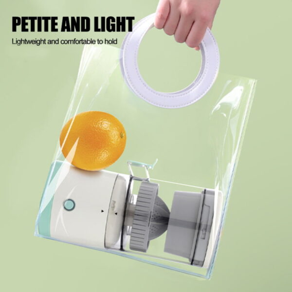 Automatic Household Electric Citrus Juicer With USB & Cleaning Brush - Image 8
