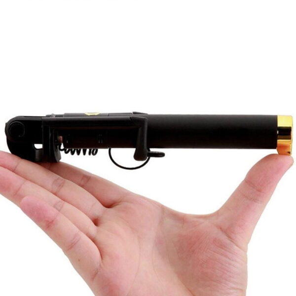 Folding Wired Selfie Stick Handheld Monopod Extendable Mini Mobile Phone Stick - Image 6