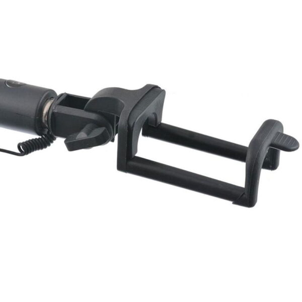 Folding Wired Selfie Stick Handheld Monopod Extendable Mini Mobile Phone Stick - Image 5