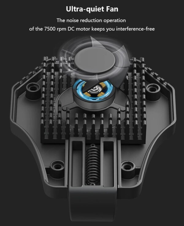 MEMO DL01 No Noise Mobile Phone Radiator Phone Cooling Fan For Gaming - Image 3