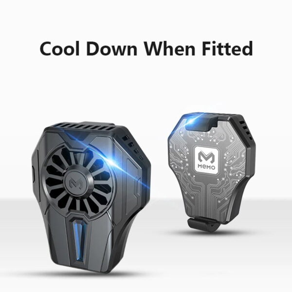 MEMO DL01 No Noise Mobile Phone Radiator Phone Cooling Fan For Gaming - Image 8