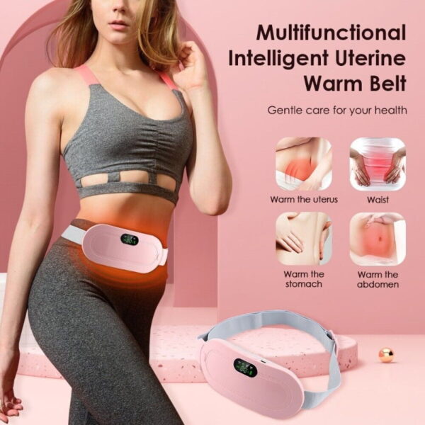 Smart Menstrual Heating Pad with Vibrating Relief